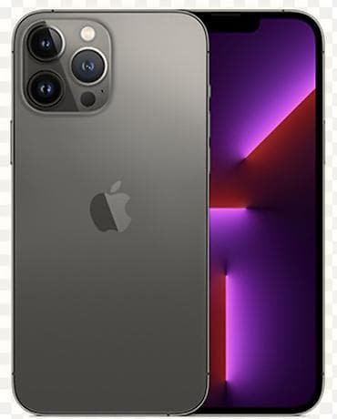 IPhone 13 Pro, Б/у, 256 ГБ, Графит, Коробка, Чехол, Защитное стекло, 81 %