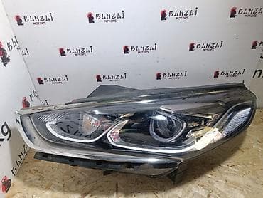 Сальники: Передняя левая фара Hyundai 2019 г., Б/у, Оригинал — 1