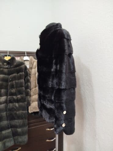 Прокат одежды: Шуба, Норка, Короткая модель, Италия, S — 11