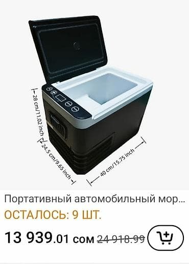 холодильники в машину: Портативный автомобильный холодильник/морозильник с компрессором — 2