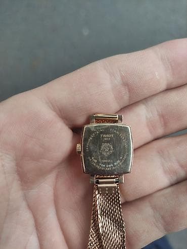 sapphire: Классические часы часы, Tissot, Швейцария, Водонепроницаемые, Женские — 4