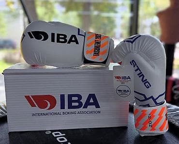 кожаная спортивная сумка: Ноксерские перчатки IBA STING,12oz лимитированная серия Tashkent 2024 — 1