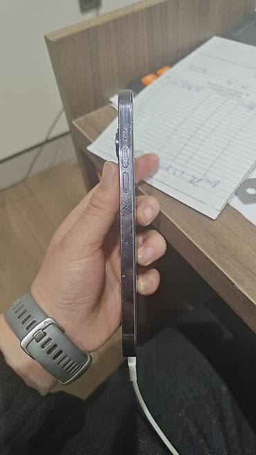 galaxy a 41: IPhone 14 Pro, Б/у, 256 ГБ, Deep Purple, Коробка, 86 % — 3