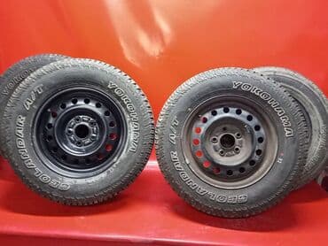 купить шины: Шиналар 215 / 70 / R 15, Кыш, Колдонулган, Комплект, Жол тандабастар (АТ/МТ), Жапония, Yokohama — 1