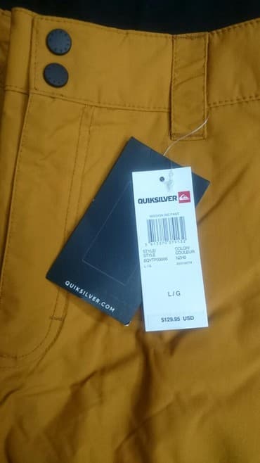 шым: Сноубордические штаны Quiksilve Porter Водостойкая и дышащая мембрана — 8