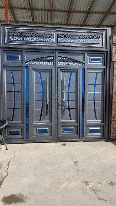 подставка для ювелирных украшений: Кованные/стальные распашные ворота премиум‑класса для частного дома — 10