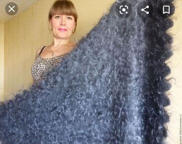 Спецодежда: Рынок Дордой, проход А3, контейнер 1676. Шикарные пуховые шали — 13