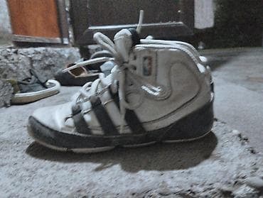 adidas smith: Кроссовки Adidas баскетбольные, высокий силуэт. - Цвет: белый с — 2