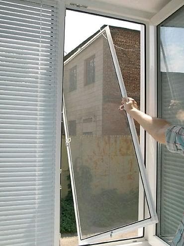 москитные сетки на раздвижные окна: Москитная сетка, Внутренняя, На заказ, Бесплатная доставка — 2