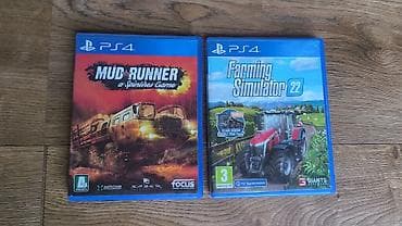 PS4: два диска на русском 1) MudRunner (A Spintires Game) - 1200 сом — 1