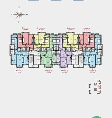 pro group: 2 комнаты, 88 м² — 5