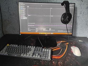 Настольные ПК и рабочие станции: Компьютер, ОЗУ 16 ГБ, Игровой, Б/у, NVIDIA GeForce RTX 3050, SSD — 1