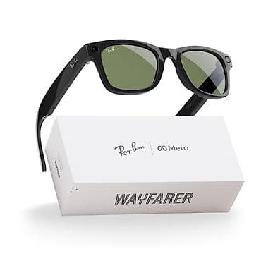 rey ban meta: Очки Ray‑Ban | Meta Wayfarer — умные солнечные очки с камерой и аудио — 1