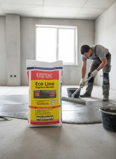 чудо средства: USTA Eco Line Express+Nivelir — быстротвердеющая гипсовая — 1