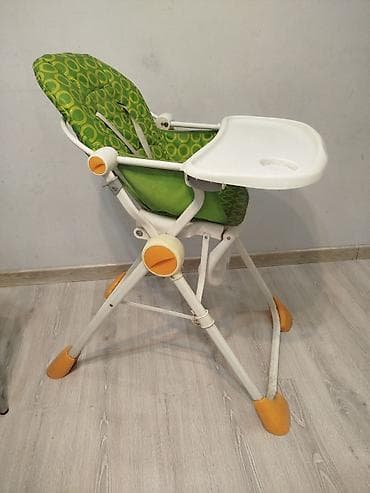 Стульчик для кормления, Chicco, Металл, Другой вид, цвет - Зеленый