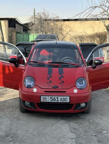 Chevrolet Matiz: 2004 г., 0.8 л, Механика, Бензин, Хэтчбэк at lalafo.kg Chevrolet Matiz: 2004 г., 0.8 л, Механика, Бензин, Хэтчбэк