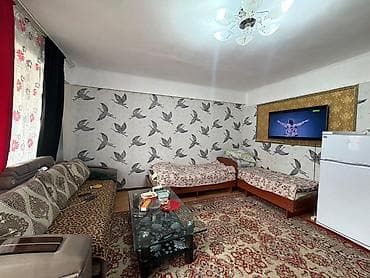 чистый дом: 45 м², 1 комната, Балкон застеклен — 3