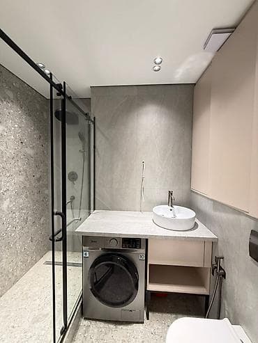 Квартиры: 1 комната, 44 м², Элитка, Ак-Кеме (старый аэропорт) Элитка, 2 этаж, Евроремонт — 10