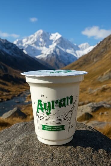 аяз кыздын формасы: Айран 100% natural принимаем заказ оптом - Освежающий кисломолочный — 3