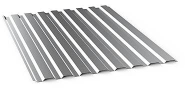 Профнастил алюминиевый Толщина: Раскрой: 0.8х12; 0.902х16;