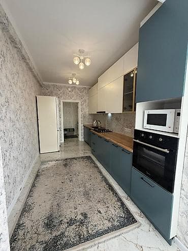 Батирлер: 2 бөлмө, 63 м², Асанбай мкр Элитка, 8 кабат, Евро оңдоо — 4