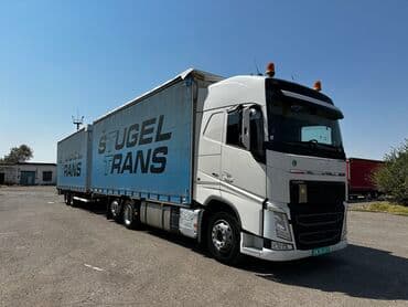 Тягач, Volvo, 2017 г., Тентованный