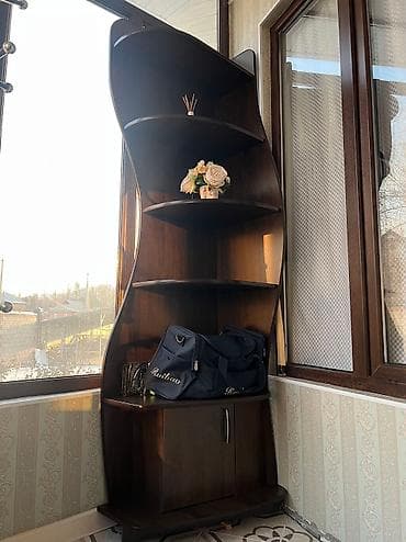 Башка эмеректер: Угловой шкаф из высококачественного материала в необычном дизайне — 2