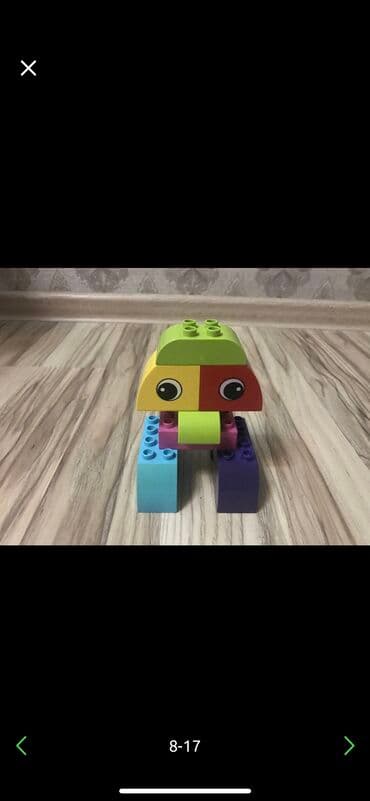 купить лего недорого: Развивающий игровой нобор lego duplo. каталка1000 сом. Набор состоит — 10