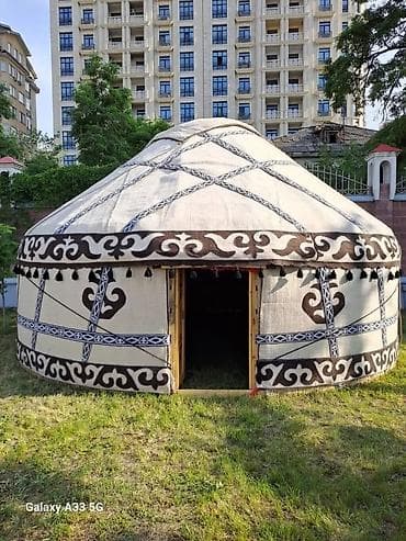 Аренда юрты, Каркас Деревянный, 75 баш, Казан, Посуда, С полом at lalafo.kg Аренда юрты, Каркас Деревянный, 75 баш, Казан, Посуда, С полом