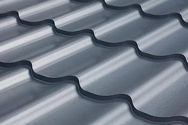 Металлочерепица: Металлочерепица (профиль типа «волна») — кровельный материал из — 1
