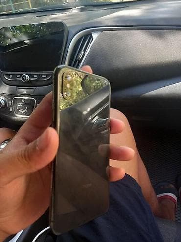 Техника и электроника: IPhone X, Б/у, 64 ГБ, Space Gray, Кабель, 100 % — 2