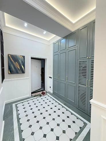 Продажа квартир: 2 комнаты, 75 м², Асанбай мкр Элитка, 9 этаж, Евроремонт — 9