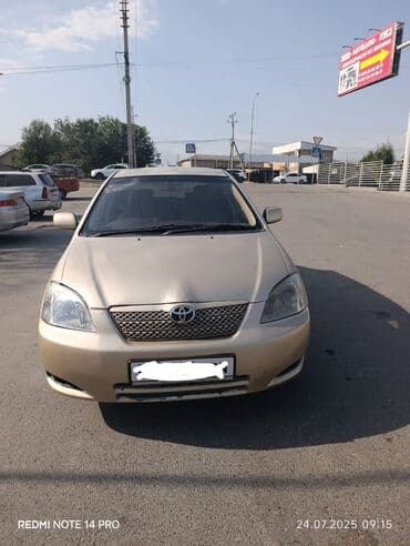 runx alex: Toyota : 2003 г., 1.5 л, Автомат, Газ — 2