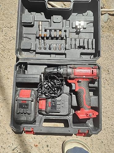 Инструменты: Шуруповерт-дрель WORCRAFT CD-20LiP (аккумуляторный, ударный) — 20V — 2
