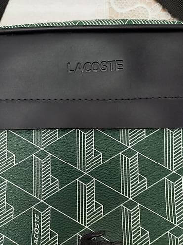 lacoste барсетка оригинал цена: Барсетка, Материал: Искусственная кожа, Б/у — 2