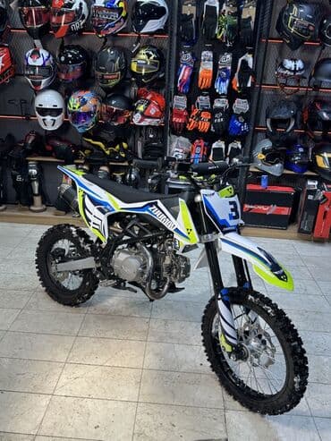 питбайк электронный: Питбайк Zuumav (дизайн в 150 кубс ине‑бело‑лаймовом - Класс — 1