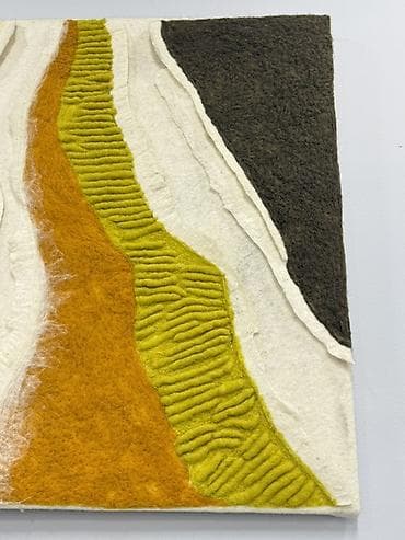 куплю спальный мешок: Панно настенное из войлока, текстильный арт-объект - Материал — 2