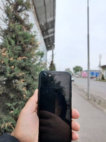 купить айфон 5 с: IPhone 7, Б/у, 128 ГБ, Черный, Чехол, 74 % — 2