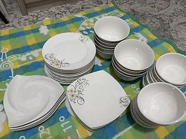 silver kitchen: Идиш аяк сатылат!Кунумдук колдонгонго ото бышык. Кесе-11штук Чыны-12 — 6