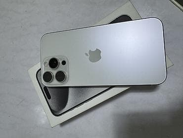 IPhone 15 Pro, цвет «Natural Titanium» (натуральный титан) Не