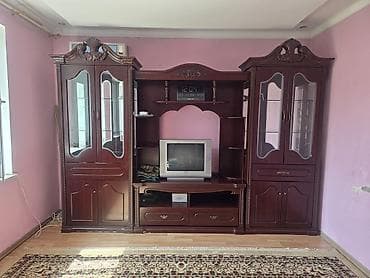 coffee table: Стенка-шкаф, Тип стенки-шкафа: Модульная, Для зала, Б/у, Особенности: С отделением под телевизор — 3