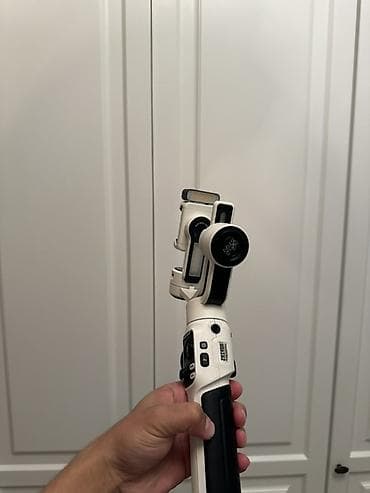 poco 5pro: Стабилизатор для смартфона Zhiyun Smooth 5S (белый) - Трёхосевой — 3