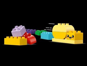 развивающие игрушки для детей 2 лет: LEGO Duplo 10444 «Мои первые цветы и насекомые», рекомендованный — 5