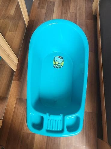 Детская ванночка для купания - Материал: прочный гладкий пластик — 2