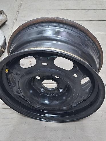 range over: Железные Диски R 14 Volkswagen, 1 шт, отверстий - 4, Б/у — 4
