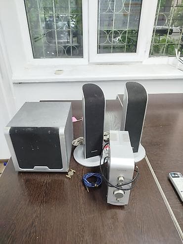 колонка для телевизора: Акустическая система Microlab 2.1 Описание: - Компактный комплект из — 4