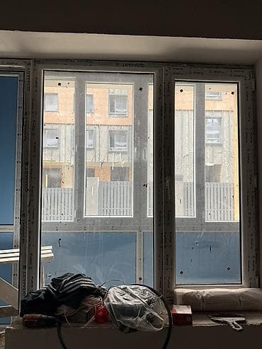 Пластиковое окно/балкон пластиковый панорамный блок с раздвижными