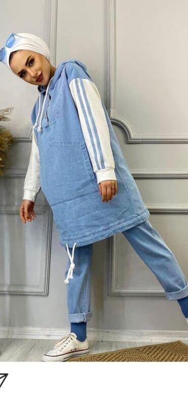 Джинсы, Прямые, XL