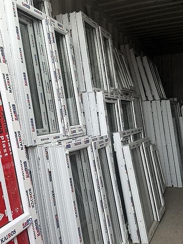 ПВХ-окна и двери из профиля KAIROS/AKMA PLAST - Материал at lalafo.kg ПВХ-окна и двери из профиля KAIROS/AKMA PLAST - Материал