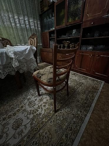 мебель аксессуары: Продаю стенку красное дерево в хорошем состоянии не дорого Стул — 3